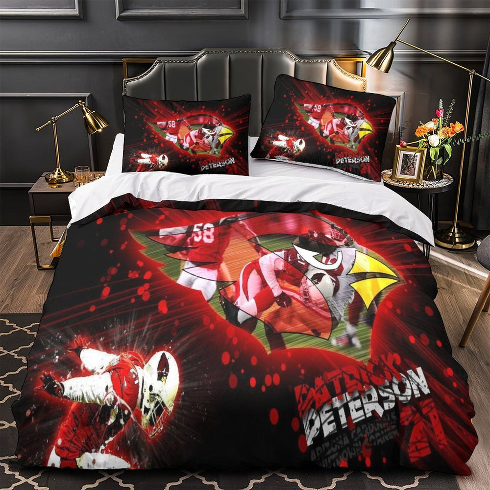 Arizona Cardinals Bedding Set Duvet Cover Without Filler (Online Order Only)