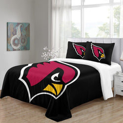 Arizona Cardinals Bedding Set Duvet Cover Without Filler (Online Order Only)