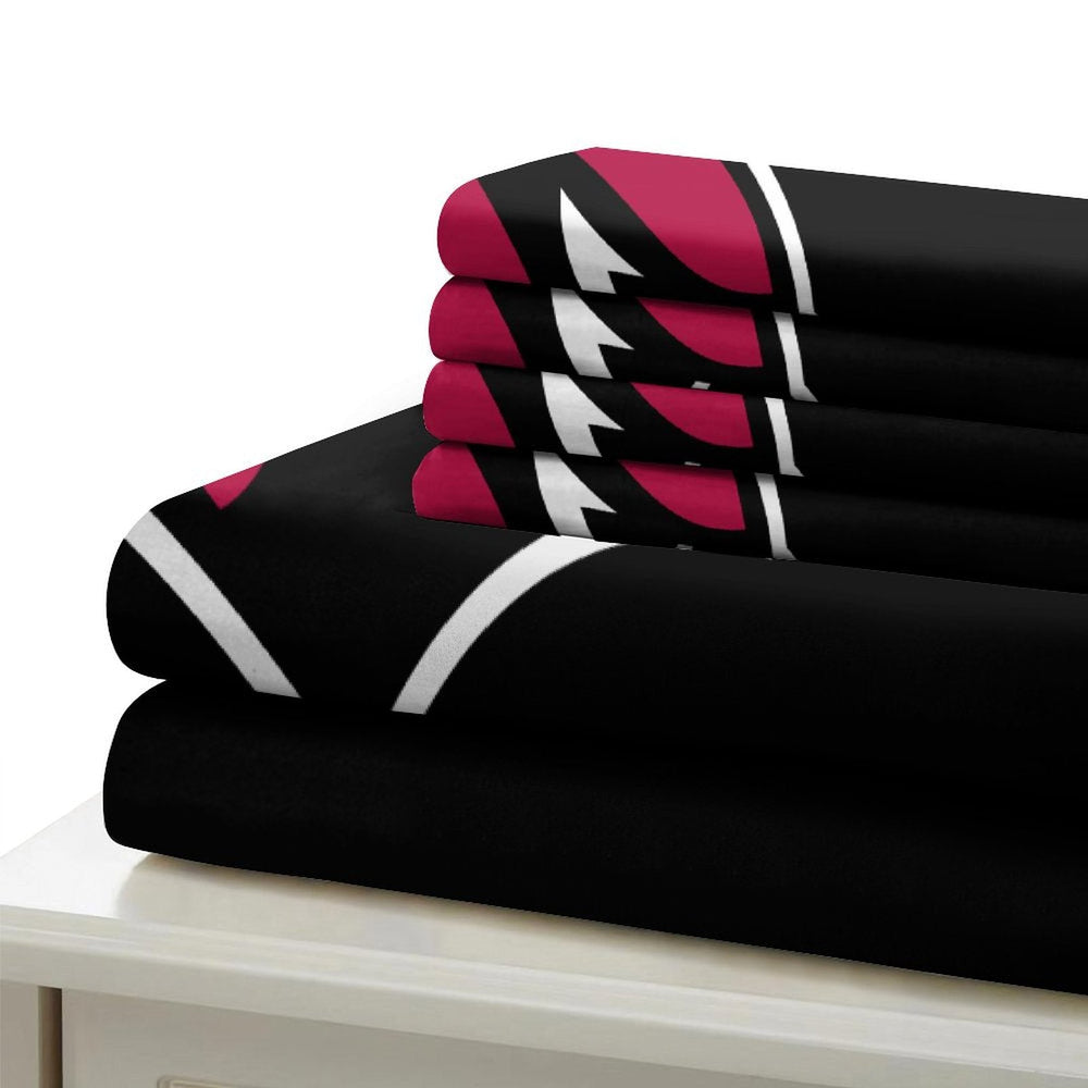 Arizona Cardinals Bedding Set Duvet Cover Without Filler (Online Order Only)