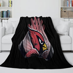 Arizona Cardinals Blanket Flannel Fleece Throw Room Decoration (Online Order Only)