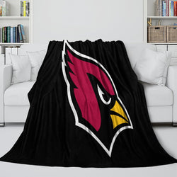 Arizona Cardinals Blanket Flannel Fleece Throw Room Decoration (Online Order Only)