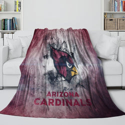 Arizona Cardinals Blanket Flannel Fleece Throw Room Decoration (Online Order Only)