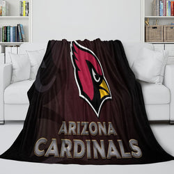 Arizona Cardinals Blanket Flannel Fleece Throw Room Decoration (Online Order Only)