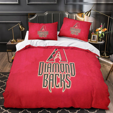 Arizona Diamondbacks Bedding Set Quilt Cover Without Filler (Online Order Only)