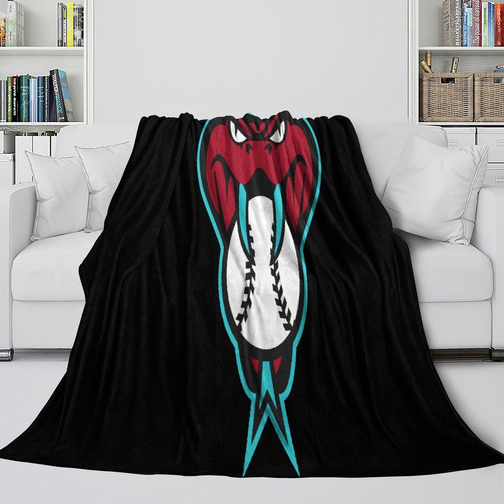 Arizona Diamondbacks Blanket Flannel Throw Room Decoration (Online Order Only)