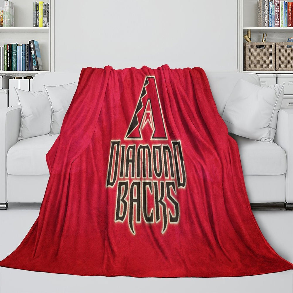 Arizona Diamondbacks Blanket Flannel Throw Room Decoration (Online Order Only)