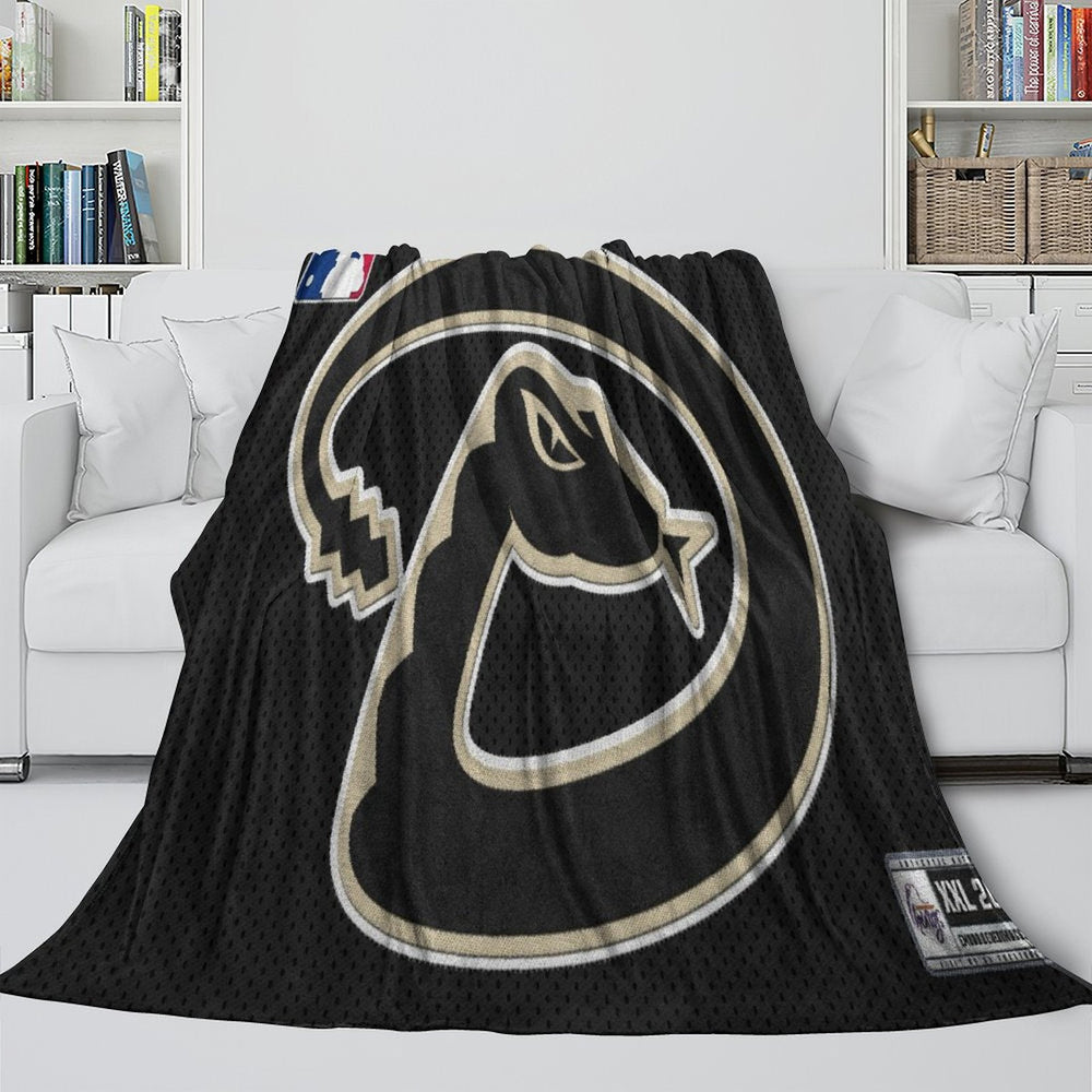 Arizona Diamondbacks Blanket Flannel Throw Room Decoration (Online Order Only)
