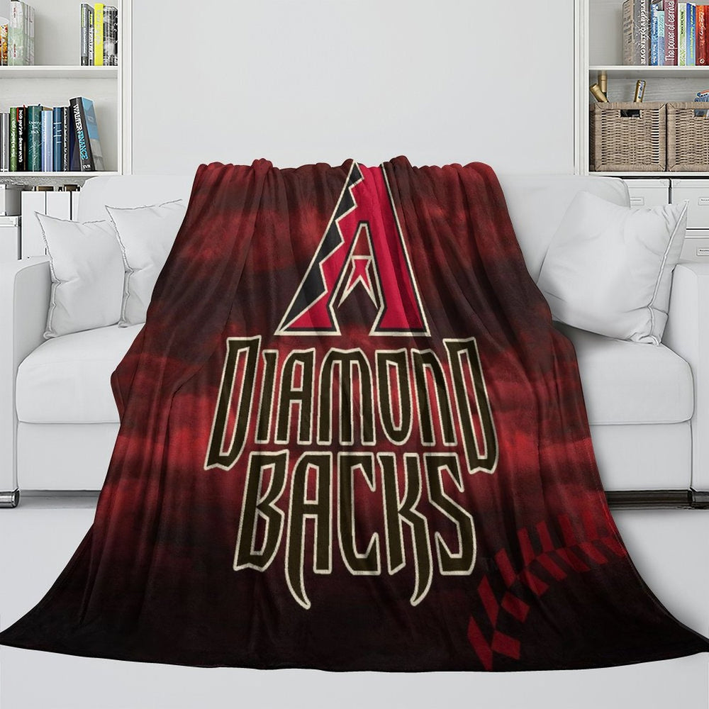 Arizona Diamondbacks Blanket Flannel Throw Room Decoration (Online Order Only)