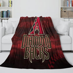 Arizona Diamondbacks Blanket Flannel Throw Room Decoration (Online Order Only)