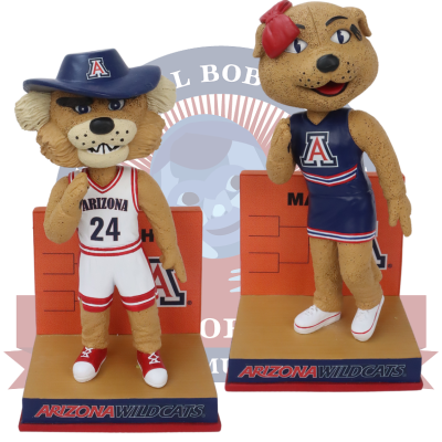 Arizona Wildcats Basketball Dancing in March Bobbleheads (ONLINE ORDER ONLY)