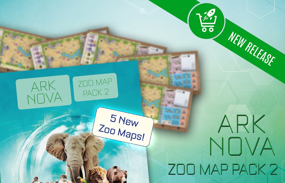 Ark Nova: Zoo Map Pack 2 (ONLINE ORDER ONLY)
