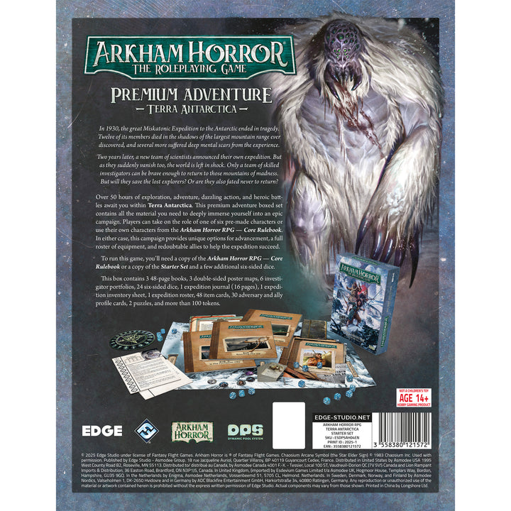 Arkham Horror RPG: Terra Antarctica (ONLINE ORDER ONLY)