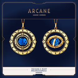 League of Legends X RockLove ARCANE Spinning Armillary Pendant (ONLINE ORDER ONLY)