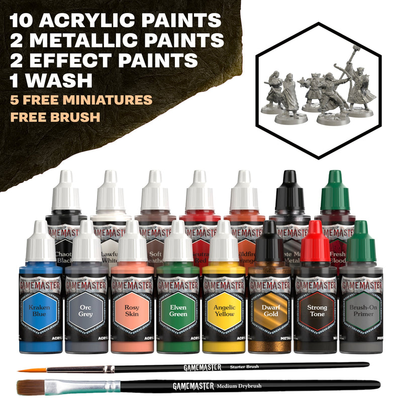 Army Painter Gamemaster: Adventure Starter Role-playing Paint Set (ONLINE ORDER ONLY)