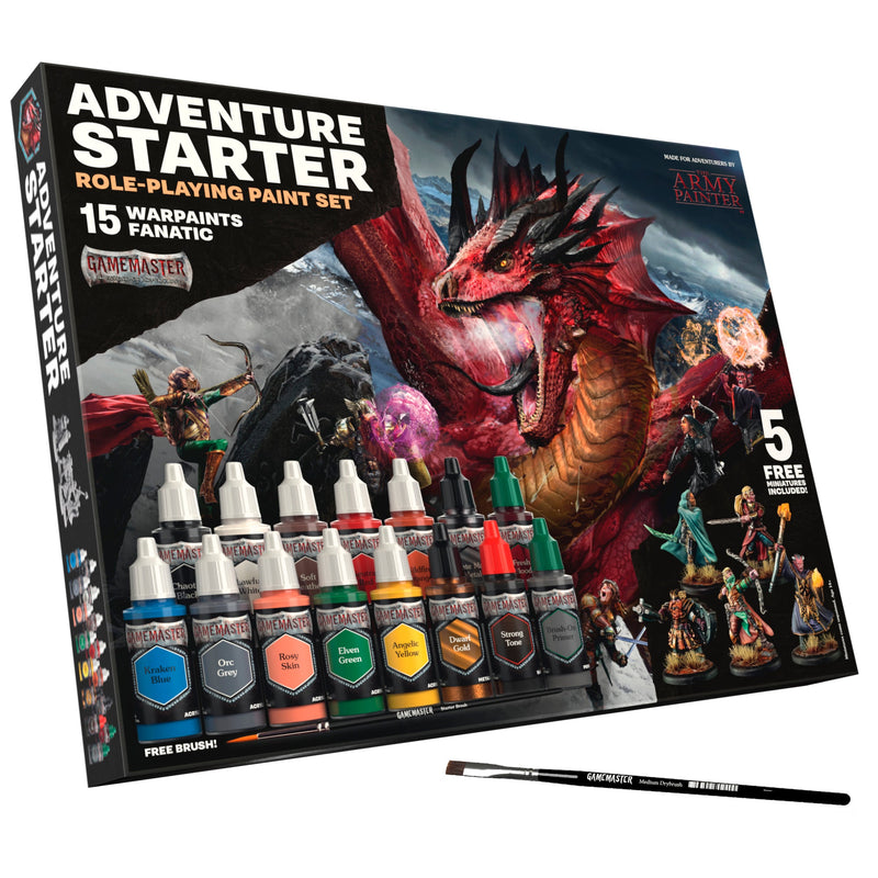 Army Painter Gamemaster: Adventure Starter Role-playing Paint Set (ONLINE ORDER ONLY)