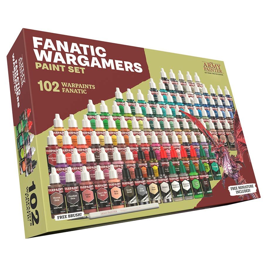 Army Painter Warpaints Fanatic: Wargamers Paint Set (ONLINE ORDER ONLY)