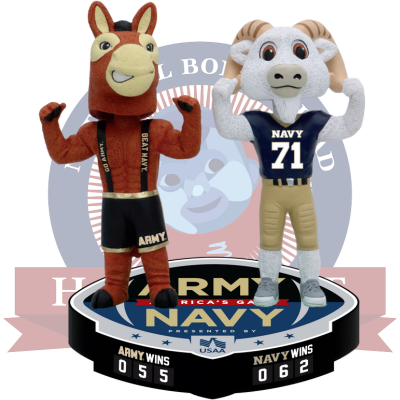 Army vs. Navy Rivalry Win Counter Bobblehead (Presale) (ONLINE ORDER ONLY)