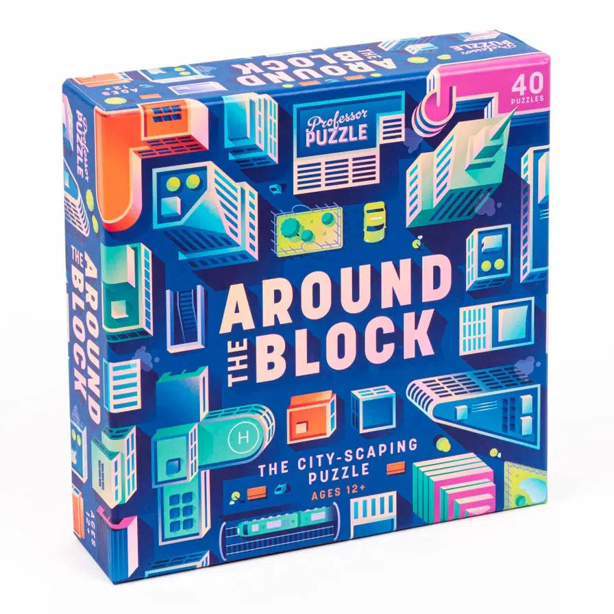 Around the Block Puzzle Game Puzzle Professor Puzzle (ONLINE ORDER ONLY)