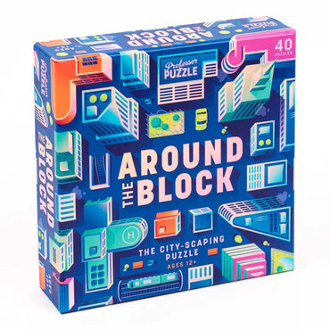 Around the Block Puzzle Game Puzzle Professor Puzzle (ONLINE ORDER ONLY)