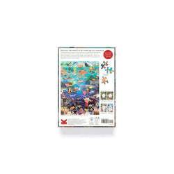 Around the World in 50 Fish 1000 Piece Jigsaw Puzzle Laurence King