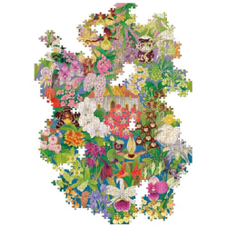 Around the World in 50 Orchids 1000 Piece Jigsaw Puzzle Laurence King (ONLINE ORDER ONLY)