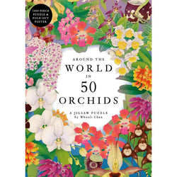 Around the World in 50 Orchids 1000 Piece Jigsaw Puzzle Laurence King (ONLINE ORDER ONLY)