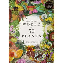 Around the World in 50 Plants 1000 Piece Jigsaw Puzzle Laurence King (ONLINE ORDER ONLY)