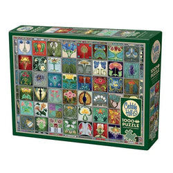 Art Nouveau Tiles 1000 Piece Jigsaw Puzzle Cobble Hill (ONLINE ORDER ONLY)