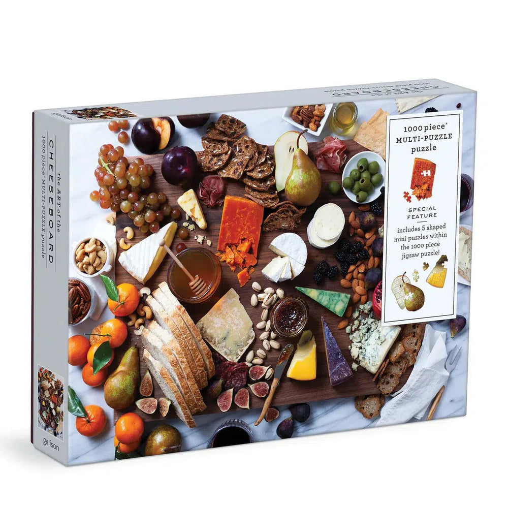 Art of the Cheeseboard 1000 Piece Jigsaw Puzzle Galison (ONLINE ORDER ONLY)