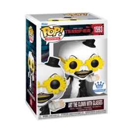 Pop! Movies: Terrifier - Art the Clown with Glasses Common (Funko Shop Exclusive) (ONLINE ORDER ONLY)