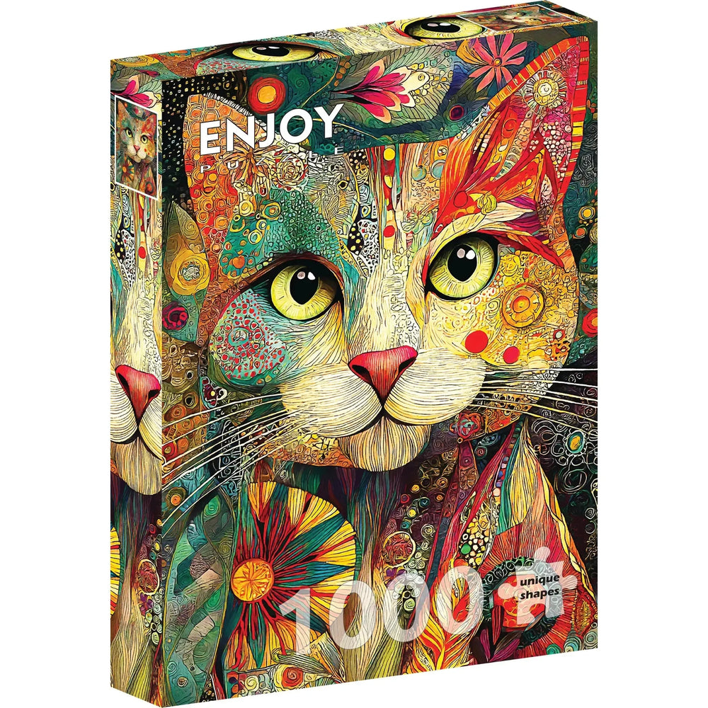 Artie the Cat 1000 Piece Jigsaw Puzzle Enjoy