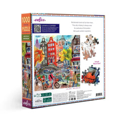 Artists in Amsterdam 1000 Piece Jigsaw Puzzle eeBoo