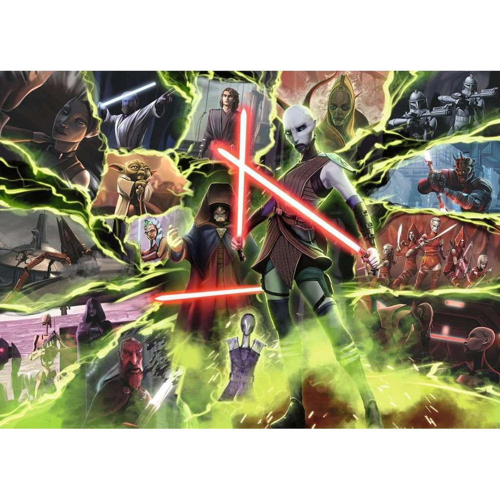 Asajj Ventress "Star Wars Villainous" 1000 Piece Jigsaw Puzzle Ravensburger (ONLINE ORDER ONLY)
