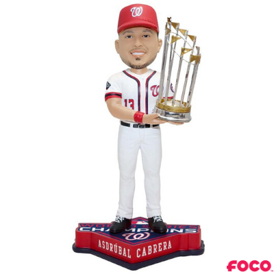 Washington Nationals 2019 World Series Champions Bobbleheads (ONLINE ORDER ONLY)