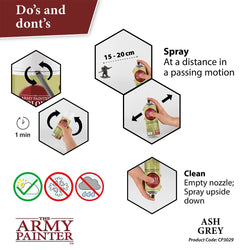 Army Painter Colour Primer: Ash Grey (ONLINE ORDER ONLY)