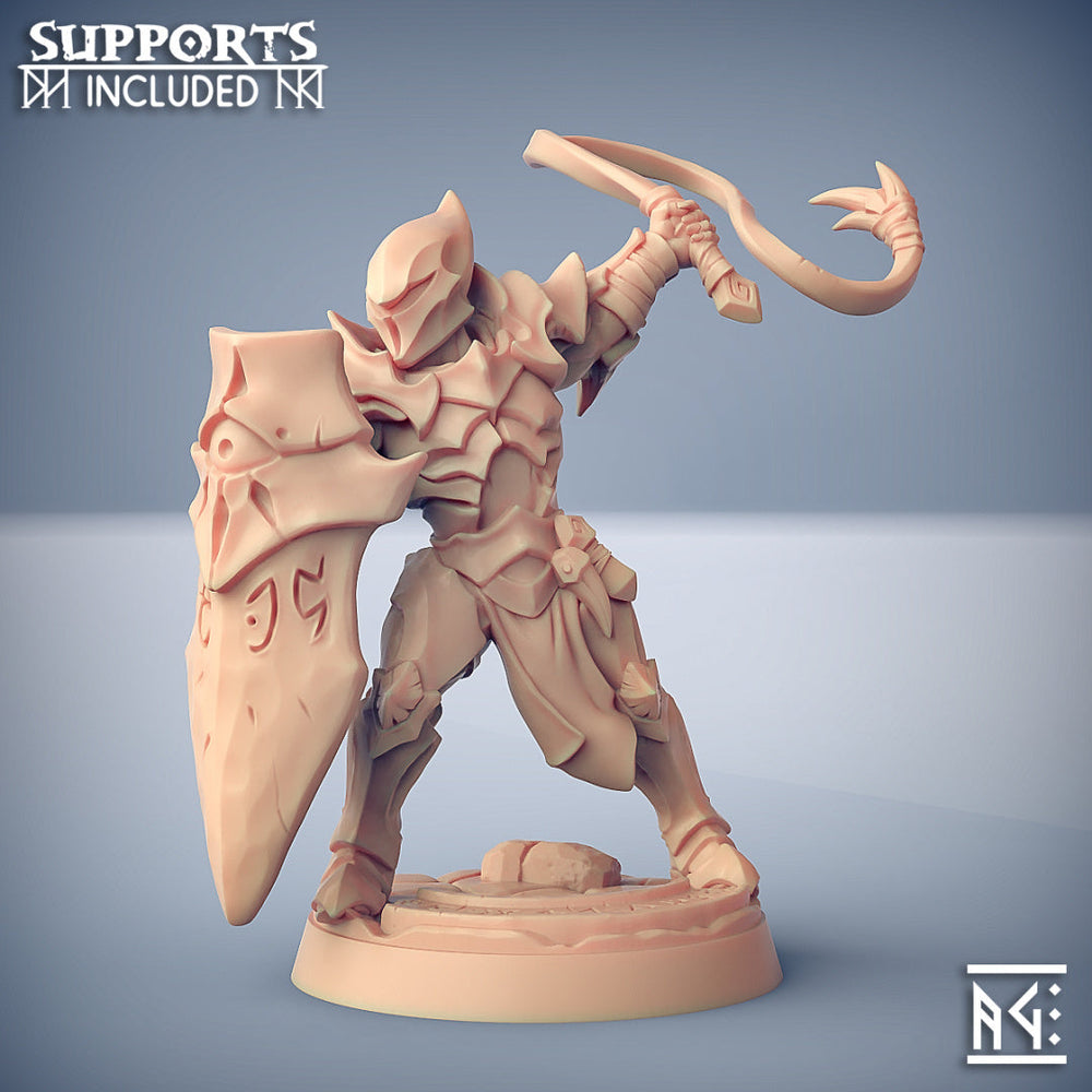 3D Printed Artisan Guild Ashen Inquisitor Set Ashen Alfar Inquisitors 28mm 32mm (Online Only)