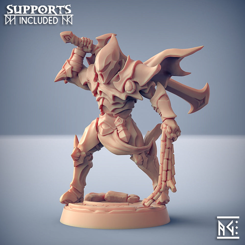 3D Printed Artisan Guild Ashen Inquisitor Set Ashen Alfar Inquisitors 28mm 32mm (Online Only)