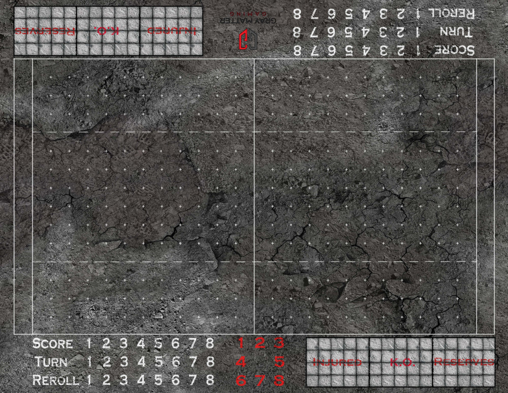 Bloody Fantasy Football - Double Sided Neoprene Mat with Bag