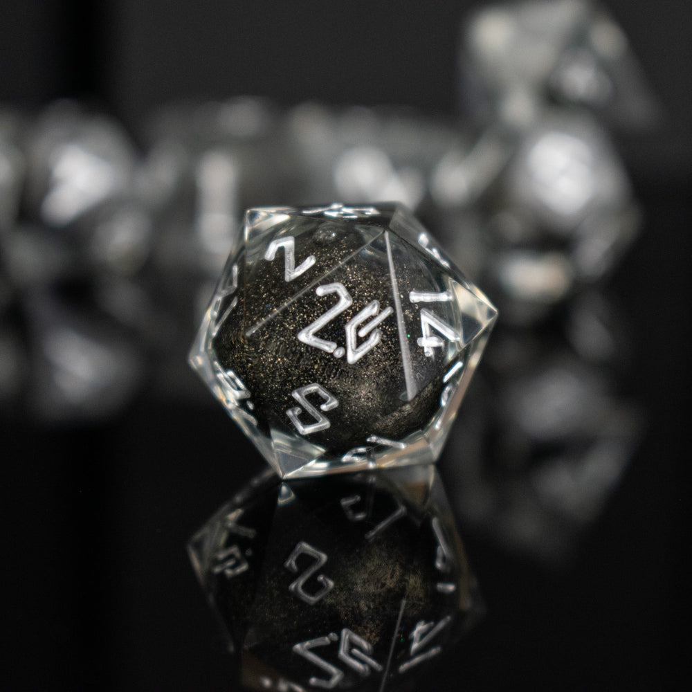 Pre-Order || Ashes of My Enemies Liquid Core Dice Set
