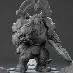 3D Printed Nafarrate Assault Orc Set Space Orcs 28 32 mm D&D (Online Only)