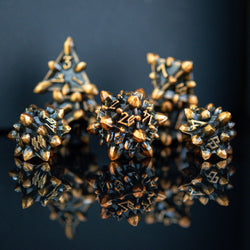 PRE-ORDER || Asteroid Fields Metal Dice Set - Herculina