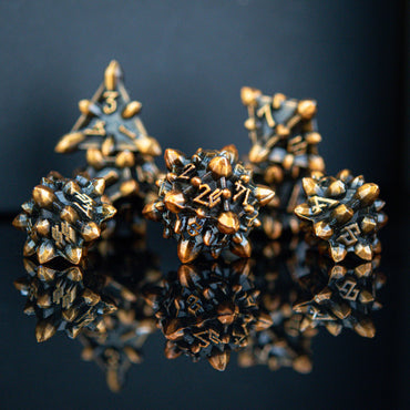 PRE-ORDER || Asteroid Fields Metal Dice Set - Herculina