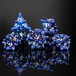 PRE-ORDER || Asteroid Fields Metal Dice Set - Icarus