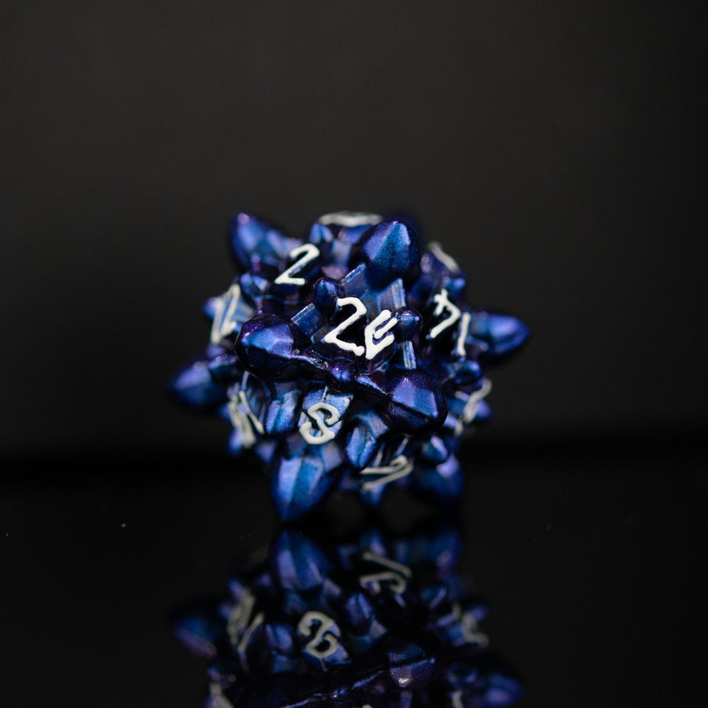 PRE-ORDER || Asteroid Fields Metal Dice Set - Icarus