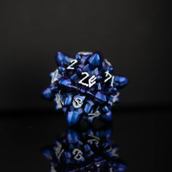 PRE-ORDER || Asteroid Fields Metal Dice Set - Icarus