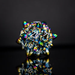 PRE-ORDER || Asteroid Fields Metal Dice Set - Iris