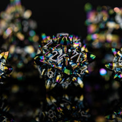 PRE-ORDER || Asteroid Fields Metal Dice Set - Iris