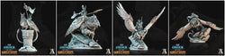 3D Printed Archvillain Games Astral Court Order of the Gryphon - Astral Gryphon Riders 28mm 32mm D&D (Online Only)