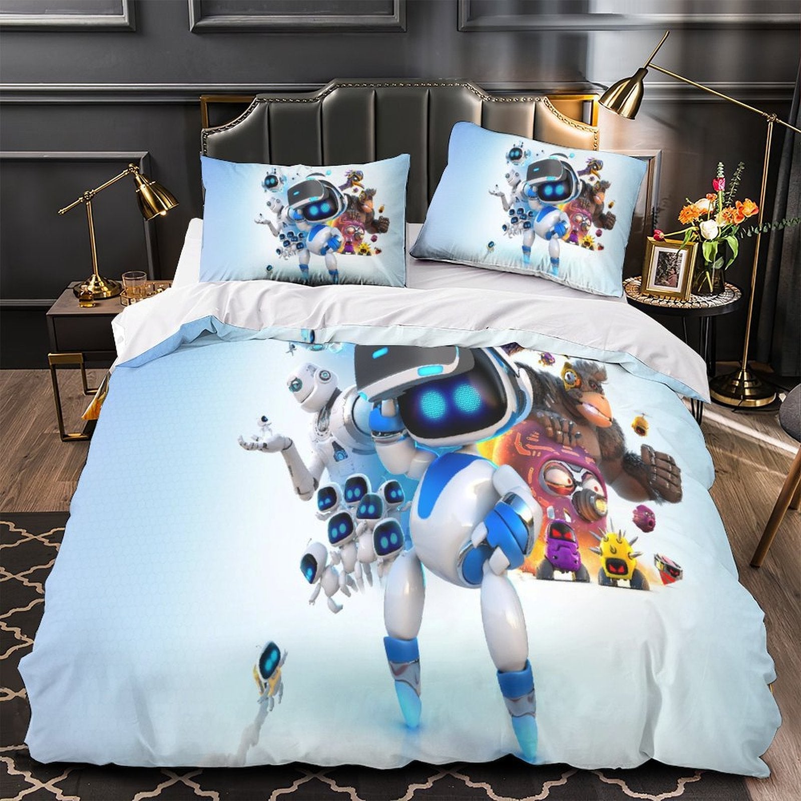 Astro Bot Bedding Set Quilt Cover Without Filler (Online Order Only)