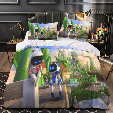 Astro Bot Bedding Set Quilt Cover Without Filler (Online Order Only)